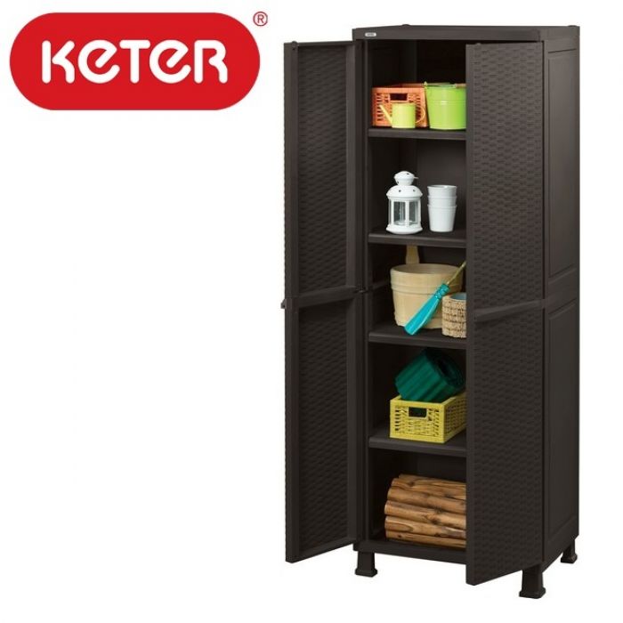 ארון שירות 9280 חום ראטן UTILITY RATTAN