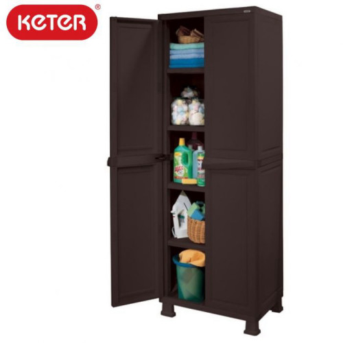 ארון שרות 6280 חום שוקולד Keter