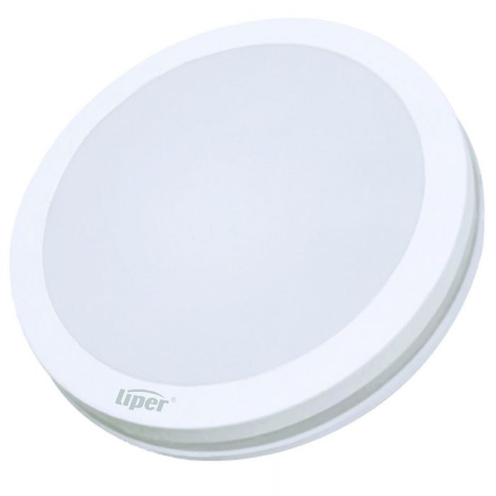 גוף תאורה עגול מוגן מים לבן 30W IP65 CCT Liper ליפר גרמניה