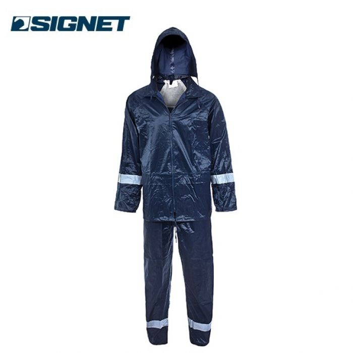 חליפת סערה עם פסים זוהרים כחול M-XXL סיגנט Signet