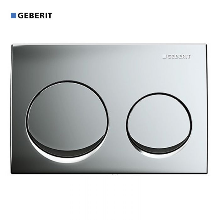 לחצן אלפא 10 עגול כרום GEBERIT ALPHA10 115.040.21.1 גבריט