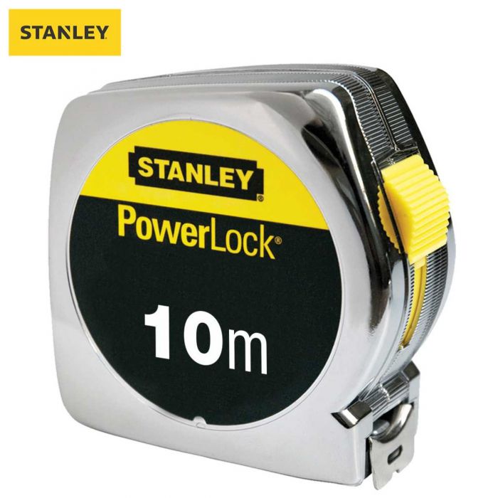 מטר POWERLOCK באורך 10 מטר מק"ט 33-448| יצרן - STANLEY סטנלי