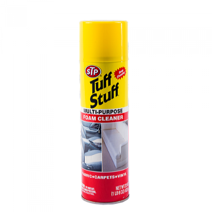 מנקה ריפודי בד ברכב וגם בבית 600 מ"ל STP TUFF STUFF