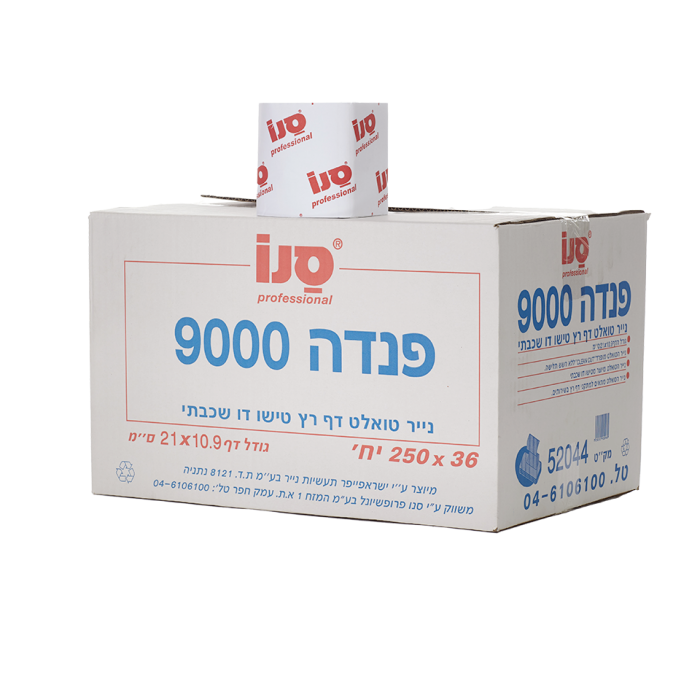 36 חבילות נייר טואלט / טישו צץ רץ 9000 חתוך פנדה