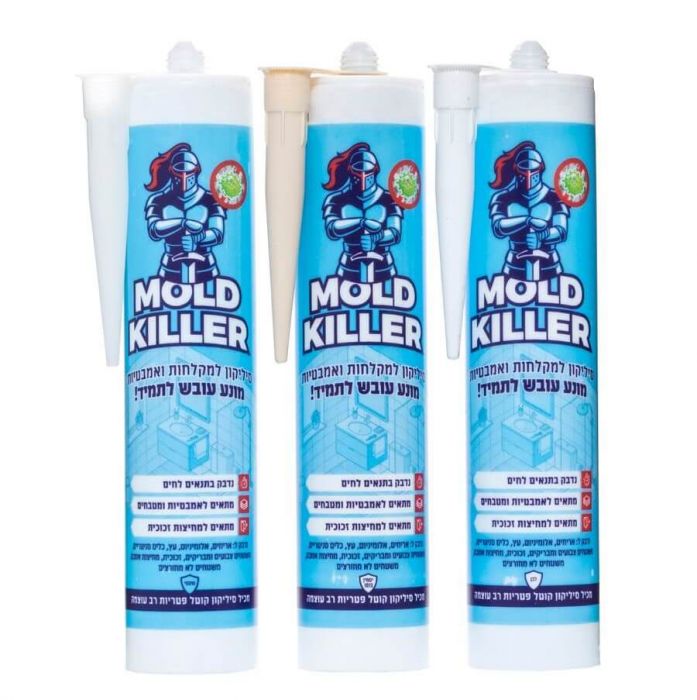 סיליקון למקלחות ואמבטיה למניעת עובש Mold Killer