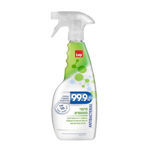 סנו 99.9% חיטוי וניקוי יסודי תרסיס 750 מ
