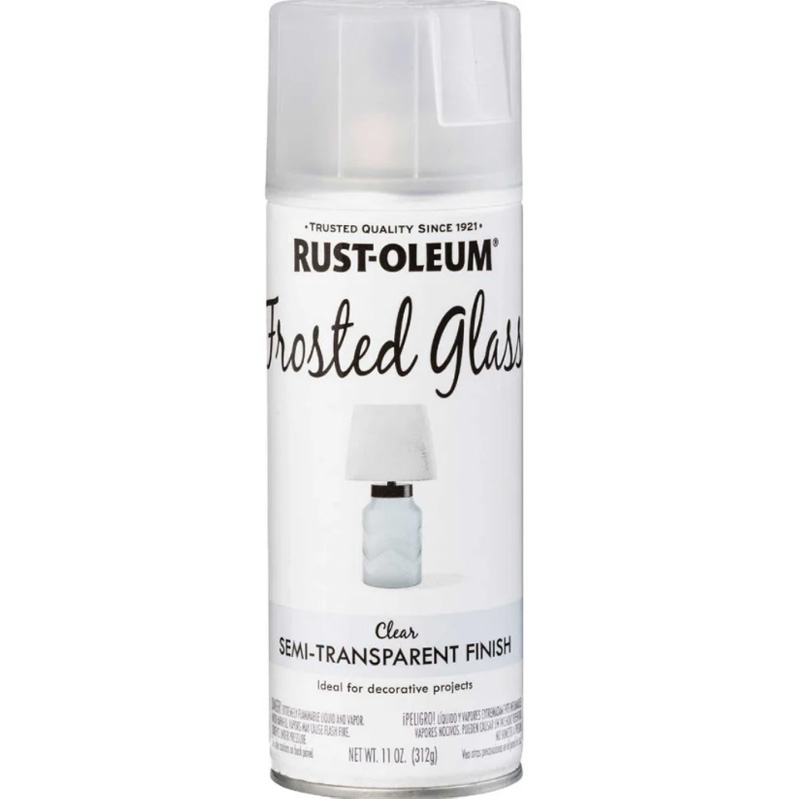 ספריי אפקט לזכוכית חלבית 312 גרם RUST-OLEUM FROSTED GLASS