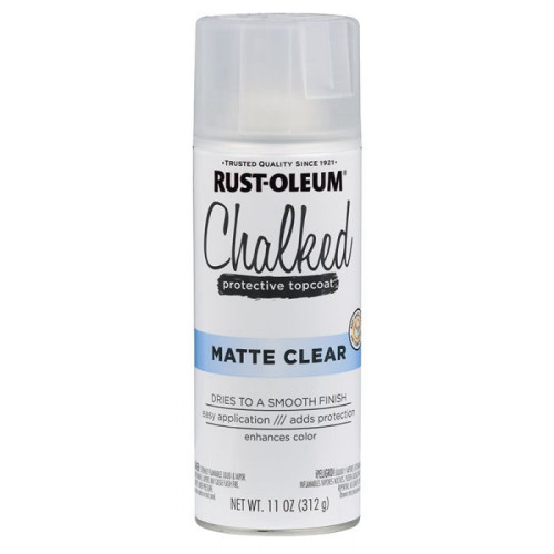 ספריי לכה שקוף מט  340 גרם RUST-OLEUM