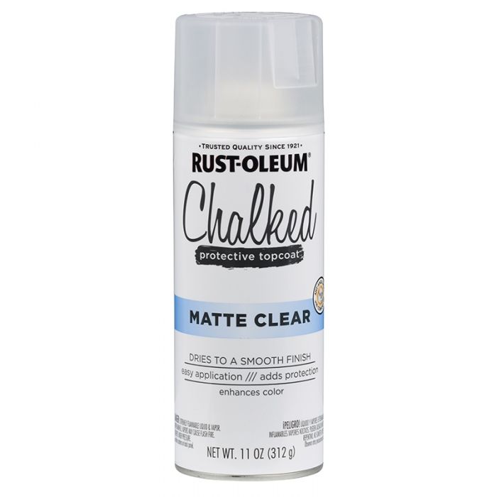 ספריי לכה שקוף מט  340 גרם RUST-OLEUM