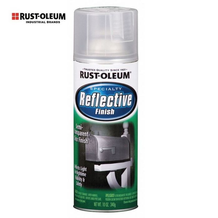 ספריי צבע מחזיר אור 340 גרם RUST OLEUM Reflective Finish