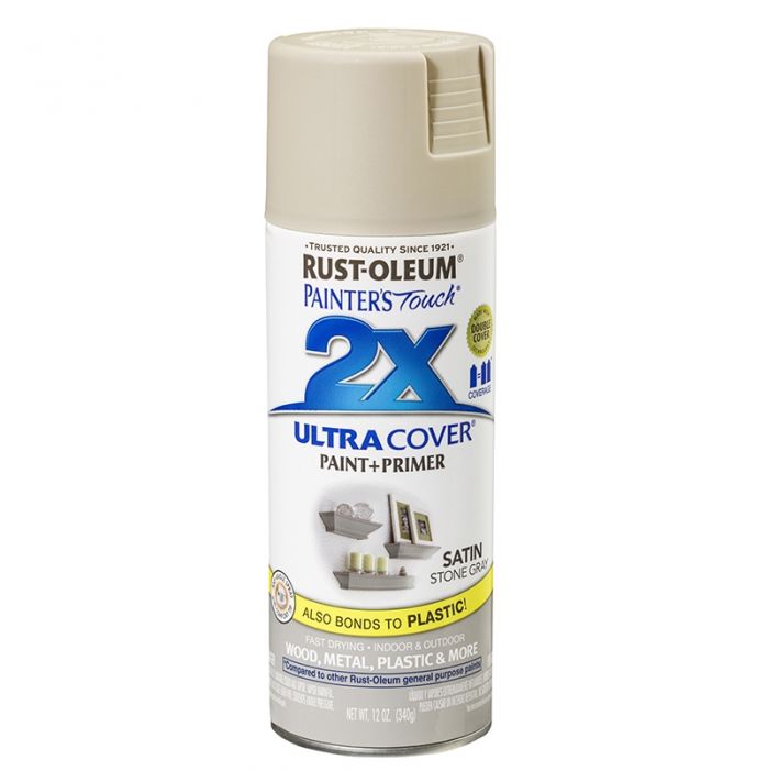 ספריי צבע 2X אפור בטון RUST-OLEUM