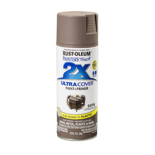 ספריי צבע 2X אפור עכבר משי RUST-OLEUM