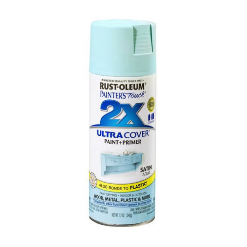ספריי צבע 2X אקווה משי 340 גרם RUST-OLEUM