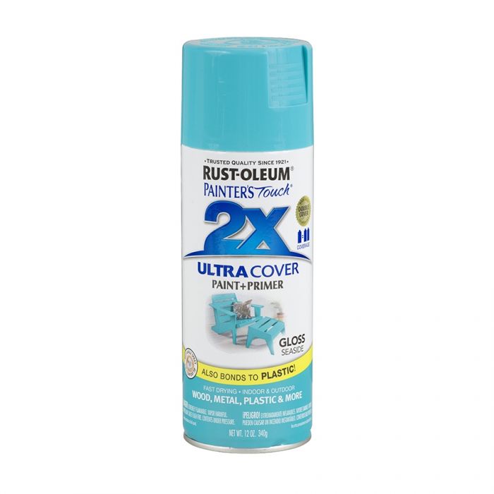 ספריי צבע 2X טורקיז מבריק RUST-OLEUM