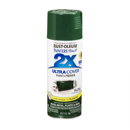 ספריי צבע 2X ירוק זית מבריק RUST-OLEUM