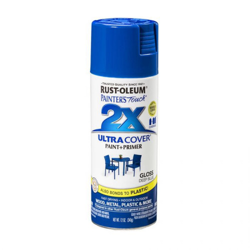 ספריי צבע 2X כחול עמוק מבריק RUST-OLEUM