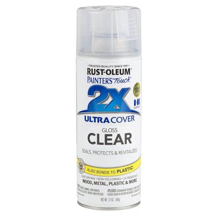 ספריי צבע 2X לכה מבריק RUST-OLEUM