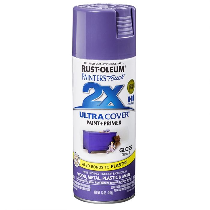 ספריי צבע 2X סגול מבריק RUST-OLEUM