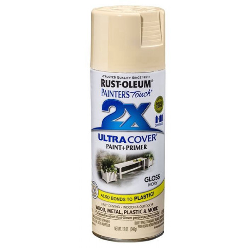 ספריי צבע 2X שנהב מבריק RUST-OLEUM
