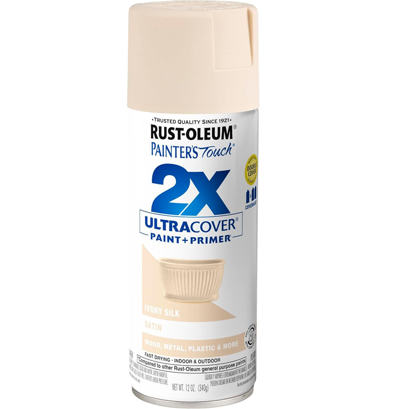 ספריי צבע 2X שנהב משי RUST-OLEUM