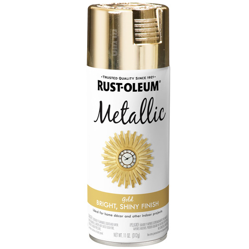 ספריי צבע זהב מטאלי RUST-OLEUM