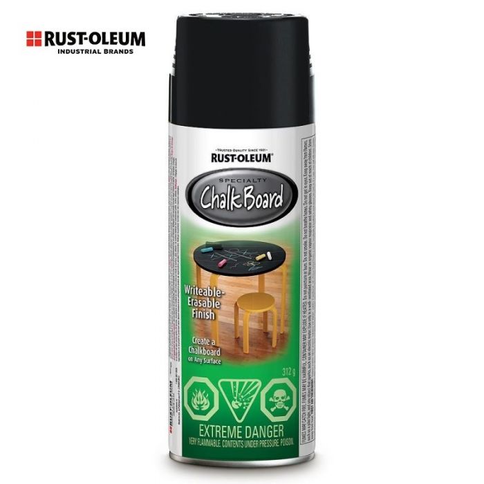 ספריי צבע לוח גיר Rust-Oleum Chalked paint