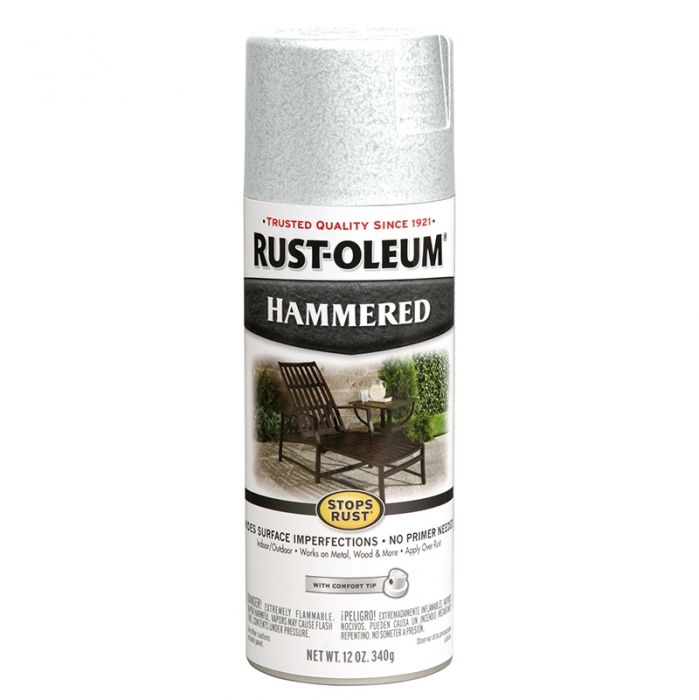 ספריי צבע נגד חלודה לבן RUST-OLEUM