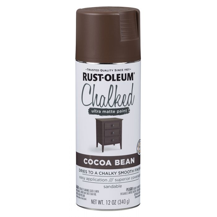 ספריי צבע שאבי שיק חום קקאו RUST-OLEUM