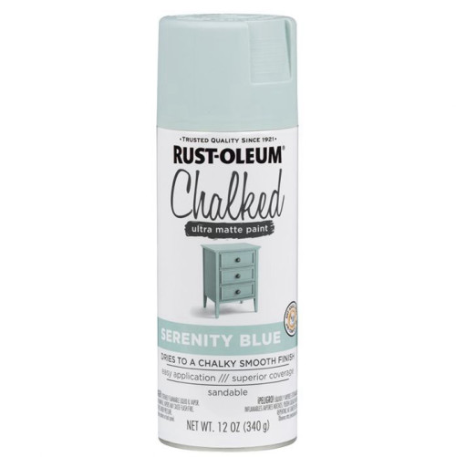 ספריי צבע שאבי שיק כחול רגוע RUST-OLEUM