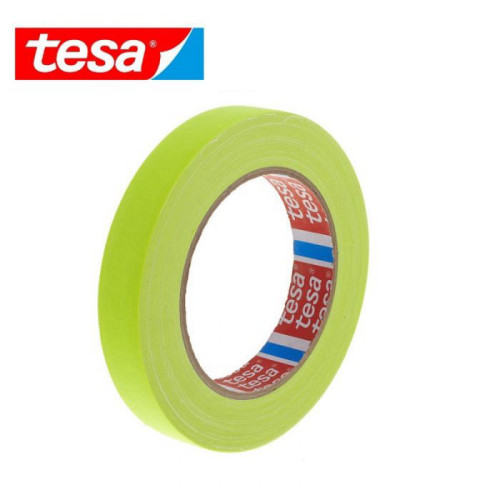 סרט בד גפה פלורסנטי טסה Fluorescent Tape TESA 4671 25mm X 25m