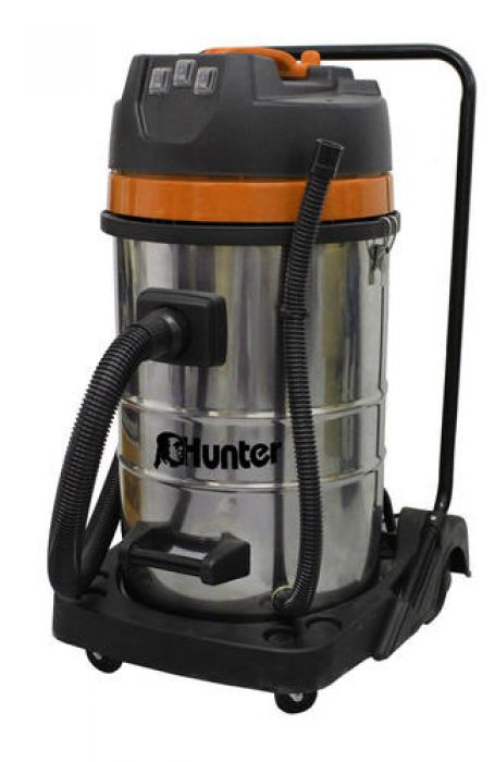 שואב אבק תעשייתי 80 ליטר יבש /רטוב HUNTER 3000W האנטר
