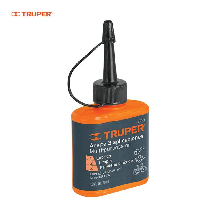 שמן רב תכליתי איכותי 30 מ"ל Truper A-31-30