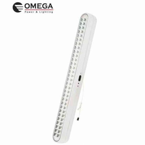 תאורת חירום נטענת 60 נוריות לד OMEGA OM-L60-3.7V
