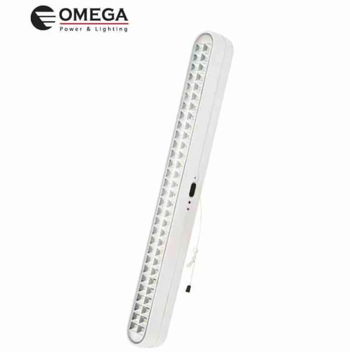 תאורת חירום נטענת 60 נוריות לד OMEGA OM-L60-3.7V