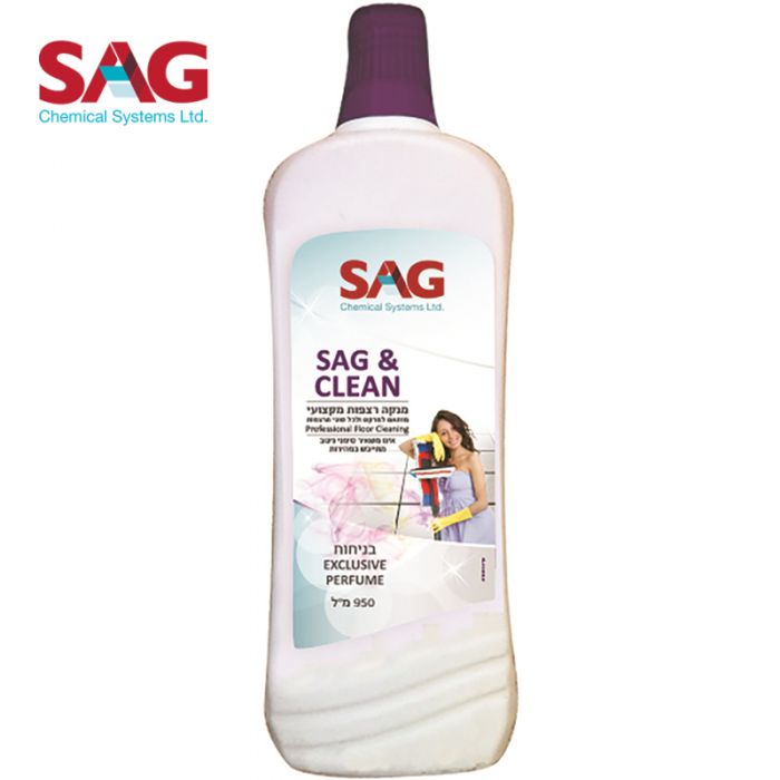 תרכיז לניקוי פרקט ורצפות מקצועי ואיכותי SAG&CLEAN דגם SC003 של SAG ׁסאג המקורי