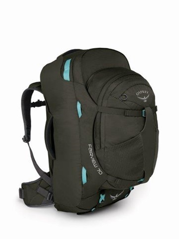 תרמיל מזוודה אפור נשים 70 ליטר Osprey Fairview