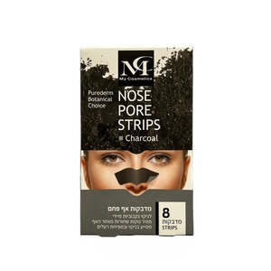 מדבקות אף פחם מיי קוסמטיקס - MY COSMETICS CHARCOL STRIPS