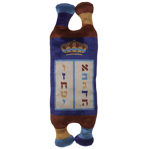ספר תורה אשכנזי מבד רקמת "כתר" 27 ס"מ