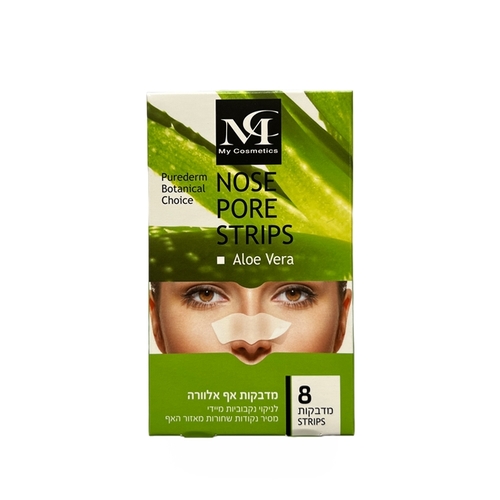 מדבקות אף אלוורה מיי קוסמטיקס - MY COSMETICS ALOE VERA STRIPS