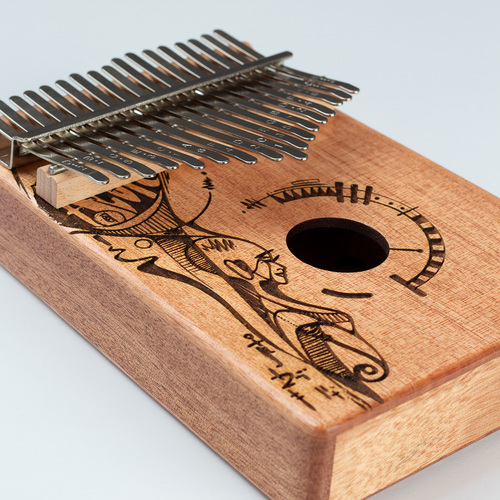 קלימבה ארט 17 צלילים SELA ART SERIES KALIMBA 17 PEACEFUL MIND SE250