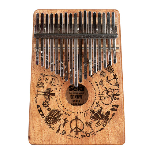 קלימבה ארט 17 צלילים SELA ART SERIES KALIMBA 17 FREE SPRIT