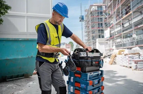  תיק כלים פתוח לאחסון קל והובלה נוחה - תואם ל- BOSCH GWT 20 - L-BOXX
