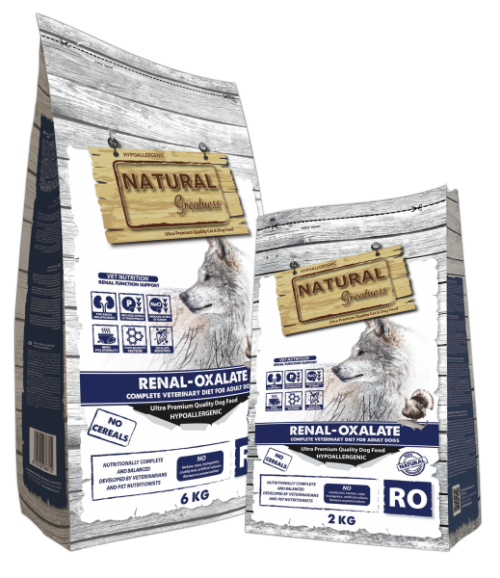 נטורל גרייטנס לכלב רנל Natural Greatness Renal - Oxalate - במשקל 2 ק