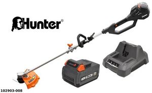חרמש קוצץ קנטים נטען 40V מנוע BRUSHLESS HUNTER סוללה + מטען מהיר