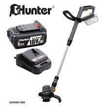   חרמש נטען 18v 250mm |עם סוללה 3 אמפר | Hunter