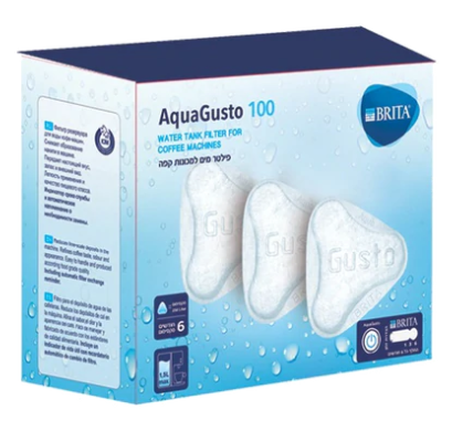 שלישיית פילטרים סופחי אבנית בריטה Brita AquaGusto 100