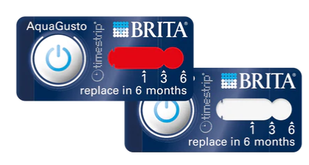 שלישיית פילטרים סופחי אבנית בריטה Brita AquaGusto 100