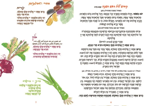 50 יח' סדר ליל ראש השנה עם שירי החג שירי שבת וברכת המזון- בעיצוב אישי (M)
