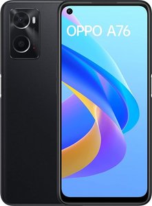 טלפון סלולרי Oppo A76 6GB+128GB צבע שחור Glowing Black