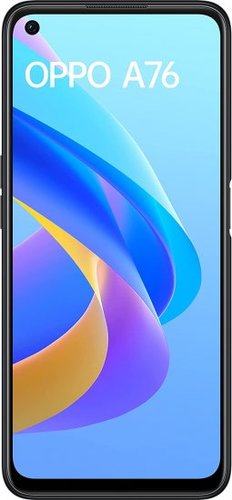 טלפון סלולרי Oppo A76 6GB+128GB צבע שחור Glowing Black